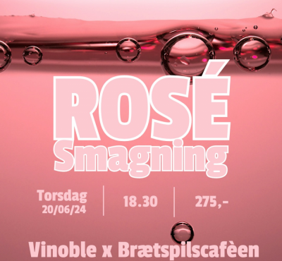 Rosésmagning!