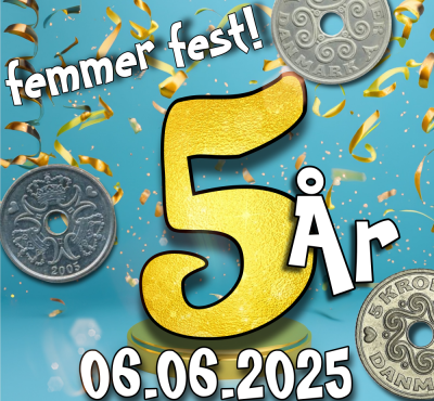 5 ÅRS FØDSELSDAGSFEST
