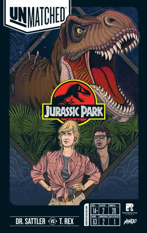 Unmatched: Jurassic Park - Dr. Sattler vs. T.Rex
